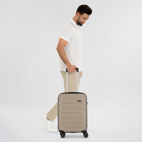 d&n Travel Line 4100 4 ruote Carrello della cabina S 54 cm