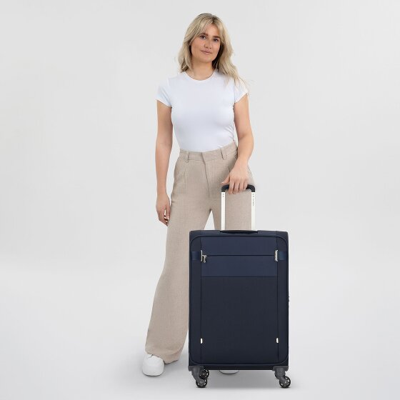Samsonite Citybeat 4 ruote Carrello 66 cm con piega di espansione