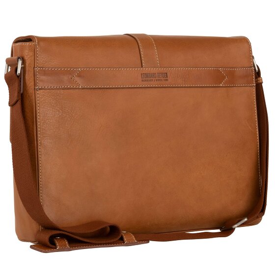 Leonhard Heyden Messenger Bergamo in pelle 38 cm Scomparto per laptop
