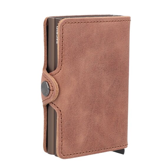 Secrid Twinwallet Porta carte di credito vintage RFID in pelle 6,5 cm