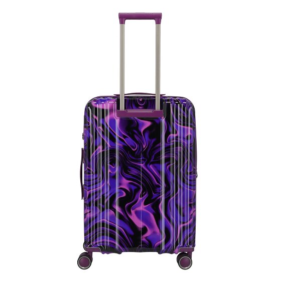 Travelite Lascana 4 ruote Carrello M 65 cm con piega di espansione