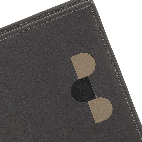 DuDu Portafoglio RFID in pelle 11 cm