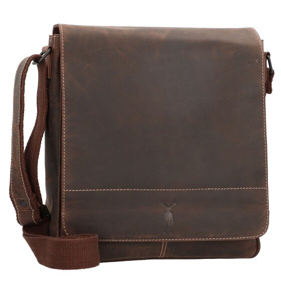 Jack Kinsky Baltimore 4 Borsa a tracolla in pelle 28 cm