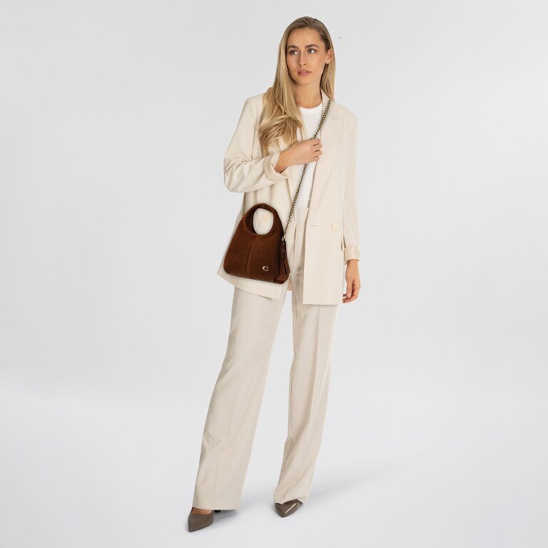 Coach Lana Borsetta Pelle 23.5 cm warm brown | sul Coach Lana Borsetta Pelle 23.5 cm warm brown | sul