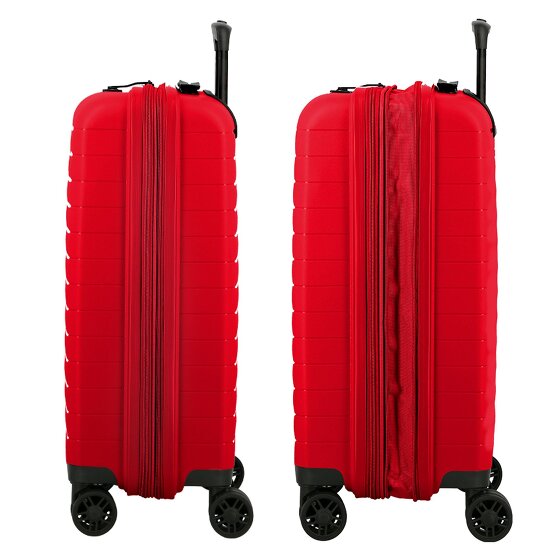 Jump Striper 4 ruote Carrello della cabina 55 cm con piega di espansione Jump Striper 4 ruote Carrello della cabina 55 cm con piega di espansione