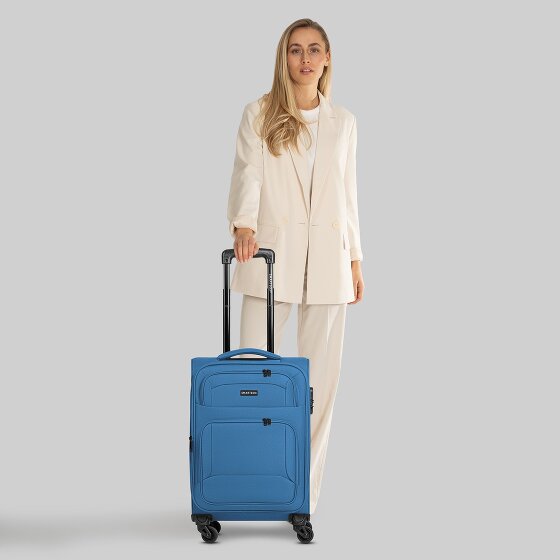 Smartbox Edition 04 4 ruote Carrello della cabina 55 cm con piega di espansione