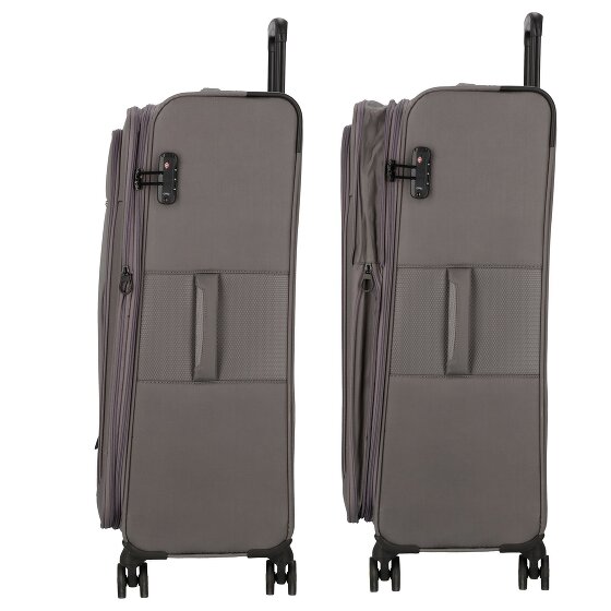 d&n Travel Line 9704 4 ruote Carrello L 78 cm con piega di espansione