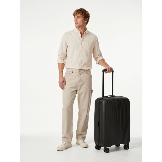 Travelite Air Stripe 4 ruote Trolley cabina S 55 cm espandibile
