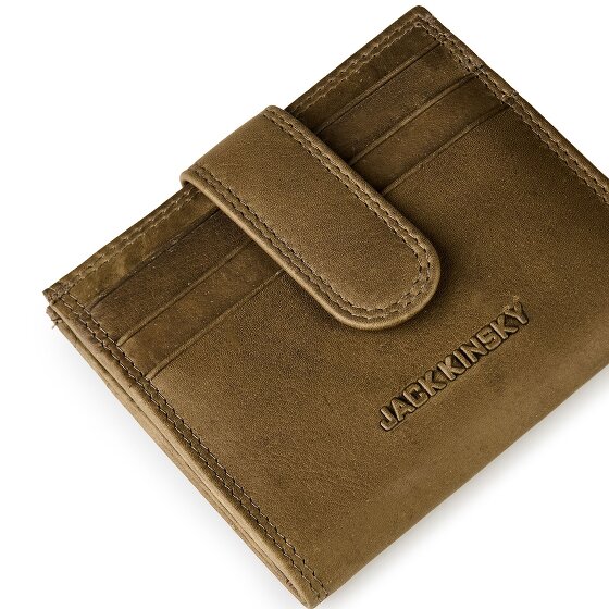 Jack Kinsky Aruba Portafoglio Protezione RFID Pelle 10 cm