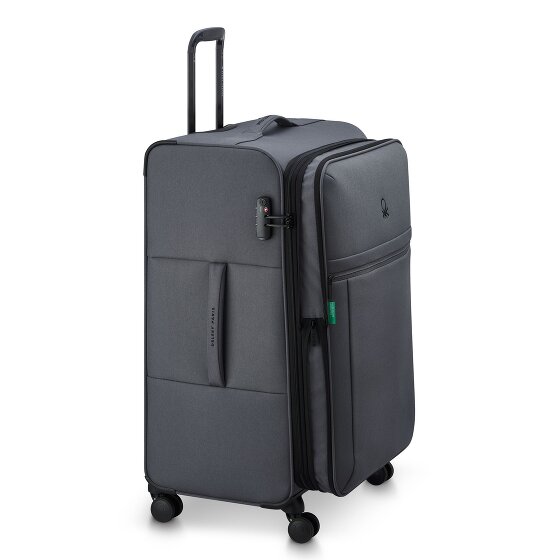 Delsey Paris x United Colors of Benetton BE Trolley a 4 ruote L 76 cm con piega elastica