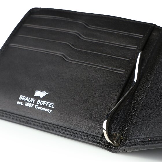 Braun Büffel Golf 3.0 Custodia per carta di credito Protezione RFID Pelle 9 cm