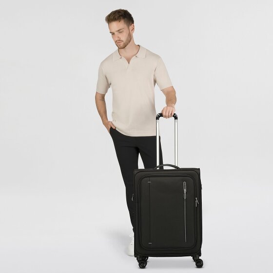 American Tourister Cloudrider 4 ruote Carrello M 67 cm con piega di espansione