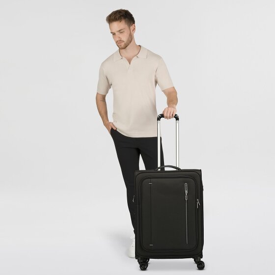 American Tourister Cloudrider 4 ruote Carrello M 67 cm con piega di espansione