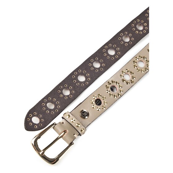 b.belt Cintura con borchie Vera Pelle
