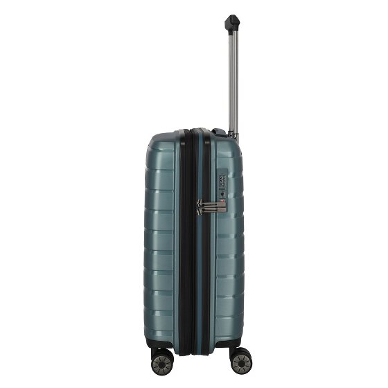 Travelite Air Base 4 ruote Carrello della cabina 55 cm con piega di espansione
