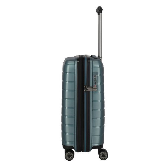 Travelite Air Base 4 ruote Carrello della cabina 55 cm con piega di espansione