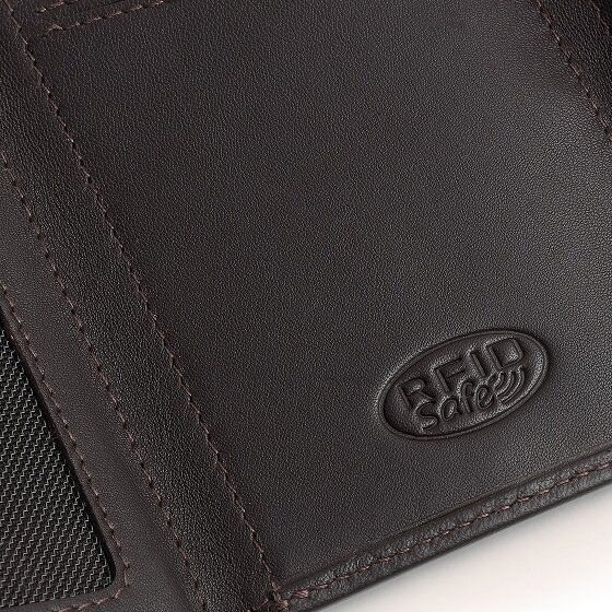 The Chesterfield Brand Ebro Custodia per carta di credito Protezione RFID Vera Pelle 7.5 cm