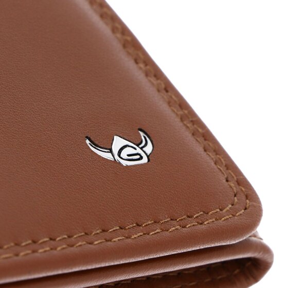Golden Head Polo Portafoglio Protezione RFID Vera Pelle 10 cm