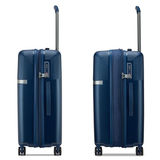 Roncato Airglam 4 ruote Set di valigie 3 pezzi con piega di espansione