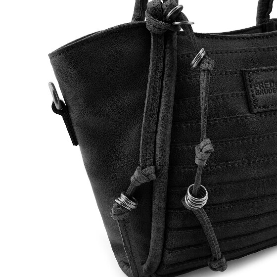 FredsBruder Layer Mini Borsa Borsa a tracolla Vera Pelle 17 cm