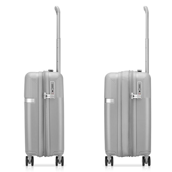 Roncato Airglam 4 ruote Carrello della cabina S 55 cm con piega di espansione