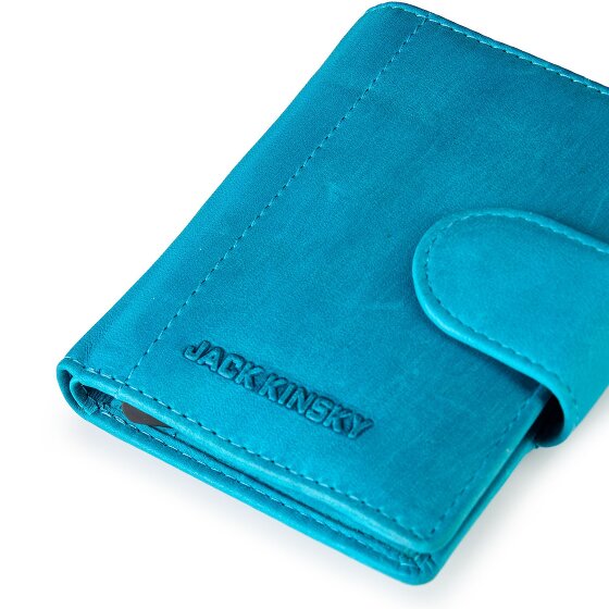 Jack Kinsky Aruba Portafoglio Protezione RFID Pelle 7.5 cm