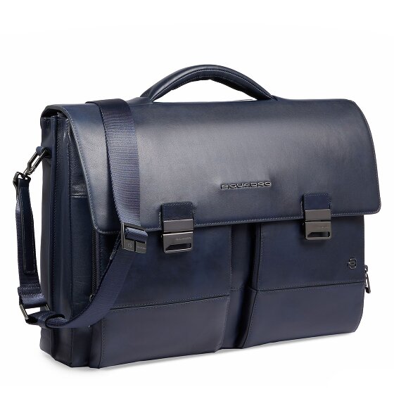 Piquadro Philip Cartella Messenger Pelle 42 cm Scomparto per laptop