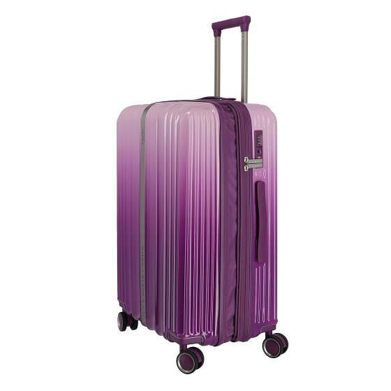 Travelite Lascana Edition 4 ruote Carrello M 65 cm con piega di espansione
