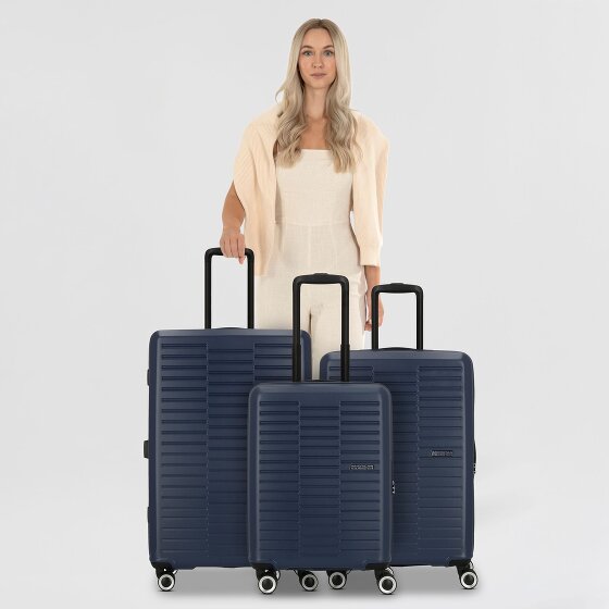 American Tourister Sunset Hills 4 ruote Set di valigie 3 pezzi