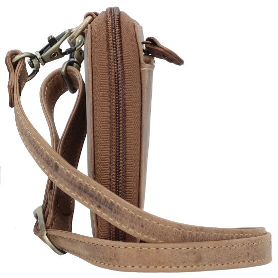 Greenburry Vintage Pochette Protezione RFID Pelle 21 cm