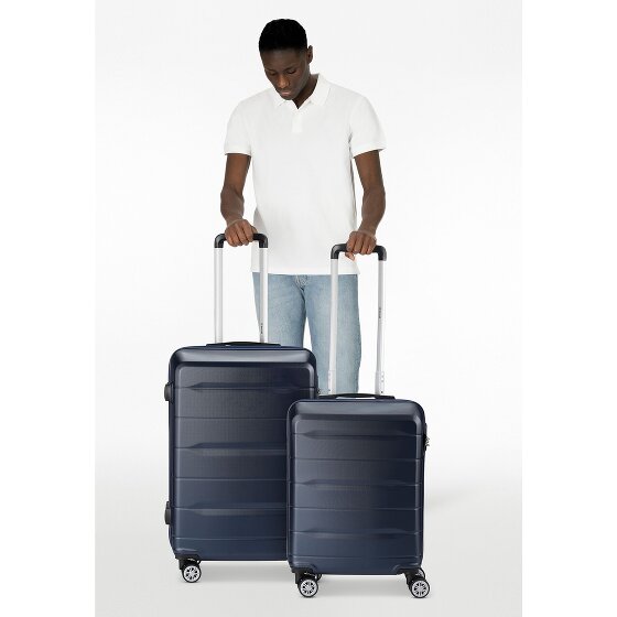 Benzi 5583 4 ruote Set di valigie 2 pezzi