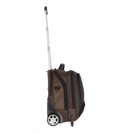 Dermata 2 ruote Carrello business 41 cm Scomparto per laptop