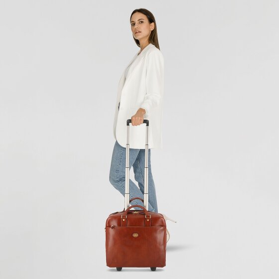 The Bridge Stovia 2 ruote Carrello pilota Pelle 39 cm Scomparto per laptop