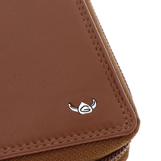 Golden Head Polo Portafoglio Protezione RFID Vera Pelle 12.5 cm