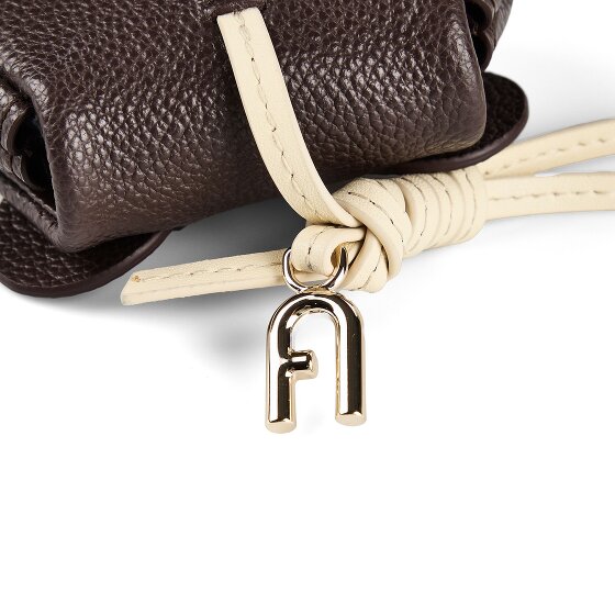 Furla Portachiavi Bear in pelle, 8 cm