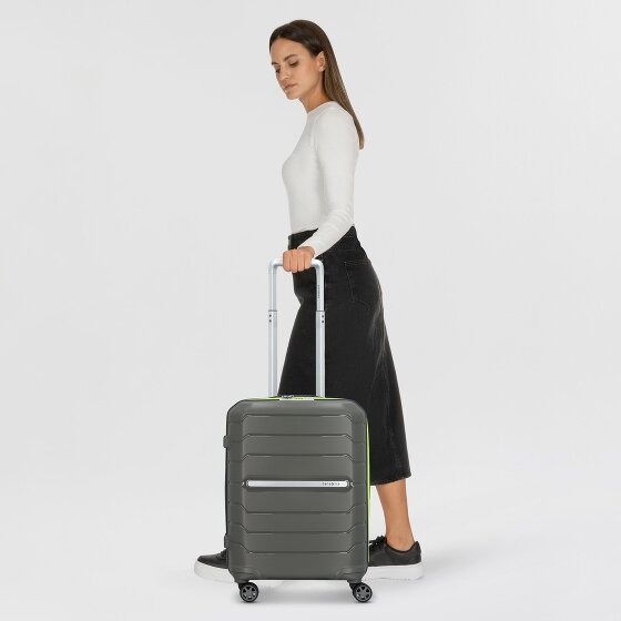 Samsonite Flux 4 ruote Carrello della cabina 55 cm con piega di espansione
