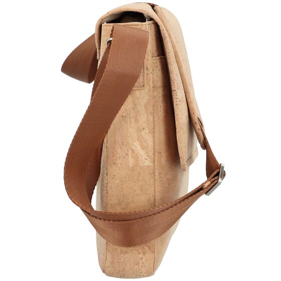 Esquire Messenger in sughero con scomparto per laptop da 39 cm Esquire Messenger in sughero con scomparto per laptop da 39 cm