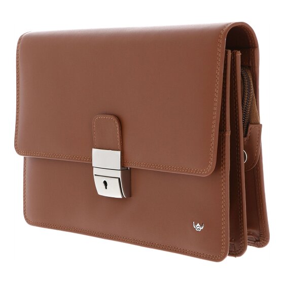 Golden Head Polo Uomo Borsa da polso in pelle 23 cm