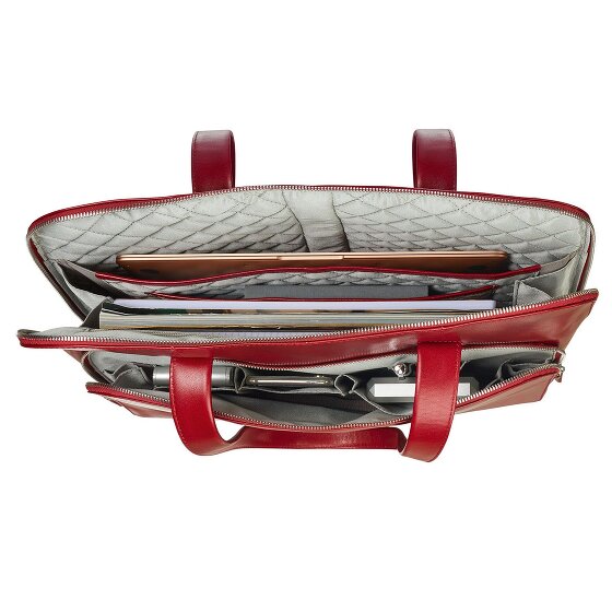 Leonhard Heyden Cambridge Borsa a tracolla in pelle 41 cm Scomparto per laptop