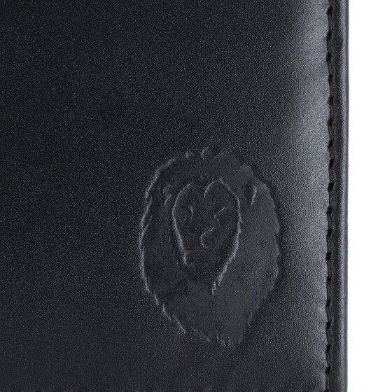oxmox Leather Portafoglio Protezione RFID Vera Pelle 12 cm