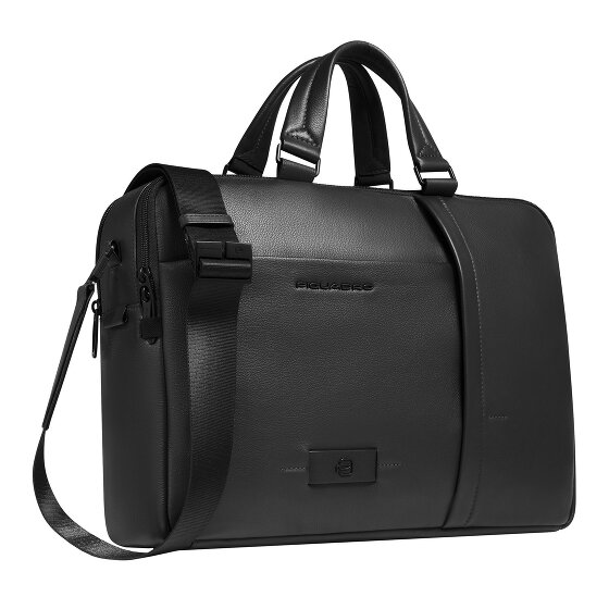 Piquadro Russel Valigetta Protezione RFID Pelle 40 cm Scomparto per laptop