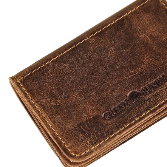 Greenburry Vintage Portafoglio Protezione RFID Pelle 10 cm