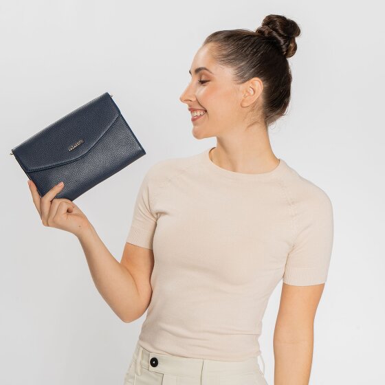 Lazarotti Bologna Leather Pochette Pelle 23 cm