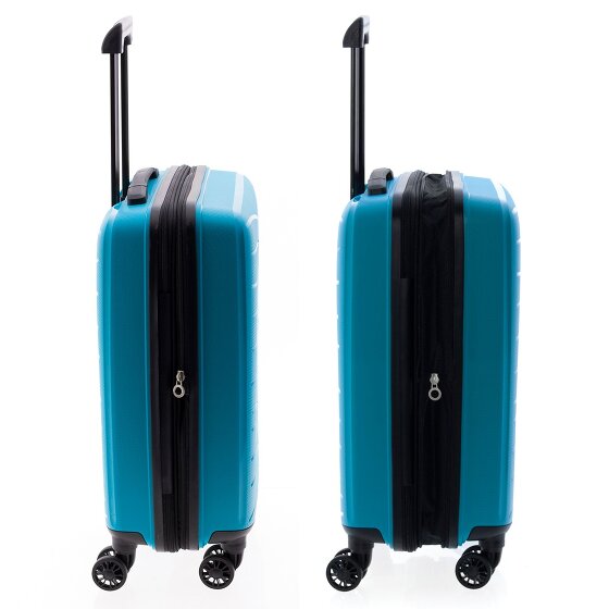 Gladiator 1700 4 ruote Carrello della cabina 55 cm con piega di espansione