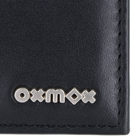 oxmox Leather Portafoglio Protezione RFID Vera Pelle 11 cm