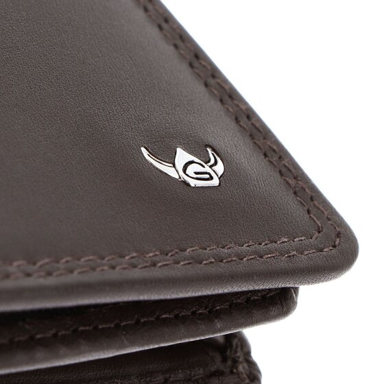 Golden Head Polo Portafoglio Protezione RFID Vera Pelle 8.5 cm