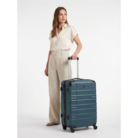 Wenger Amplar Evo 4 ruote Carrello M 65 cm con piega di espansione