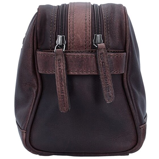 The Chesterfield Brand Wax Pull Up Borsa da toilette Pelle 29 cm