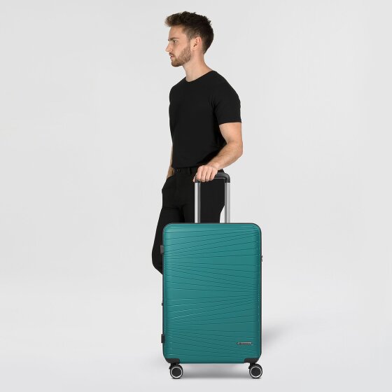 Franky Dallas 3.0 Carrello a 4 ruote M 65 cm con piega elastica