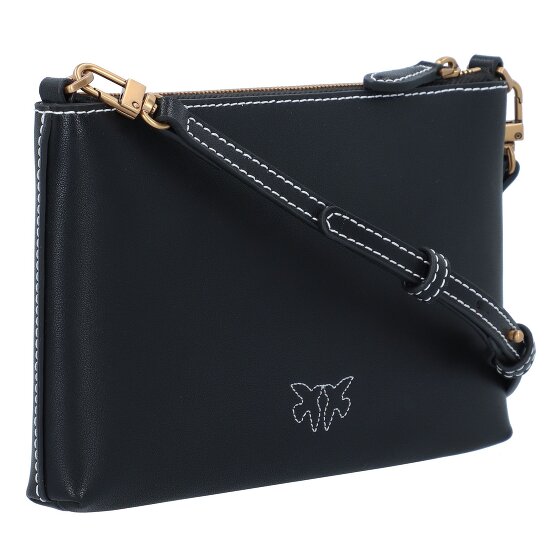 PINKO Flat Horizontal Borsa a tracolla Pelle 20 cm